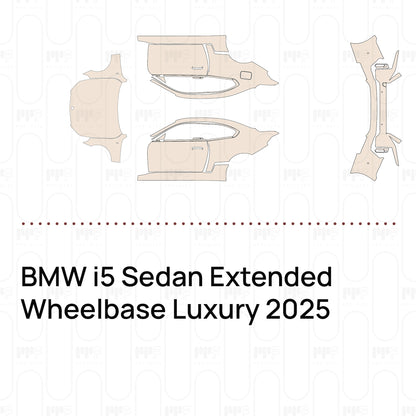 Pre-Cut PPF BMW i5 Sedan Extended Wheelbase Luxury 2025