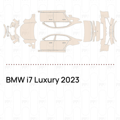 Pre-Cut PPF BMW i7 Luxury 2023