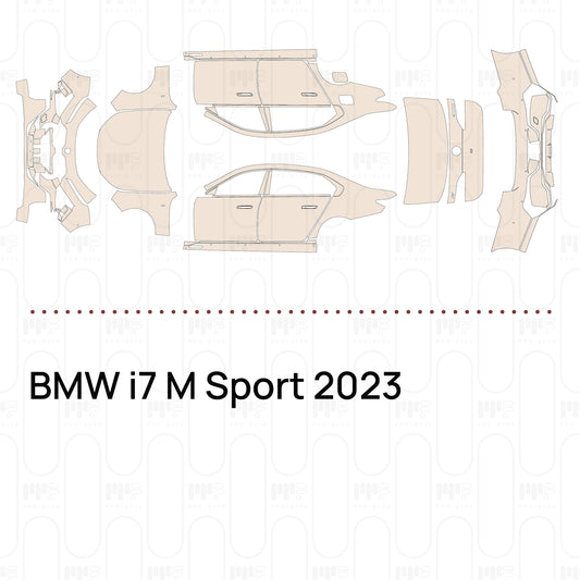 Pre-Cut PPF BMW i7 M Sport 2023