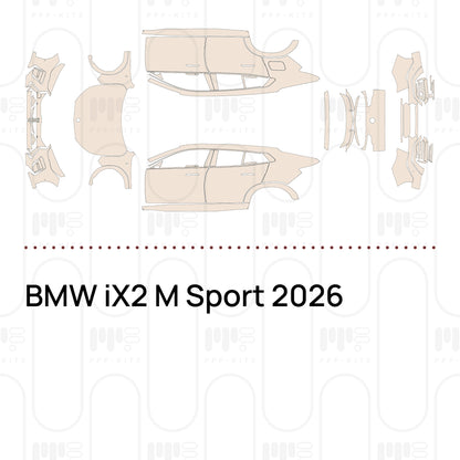 Pre-Cut PPF BMW iX2 M Sport 2026