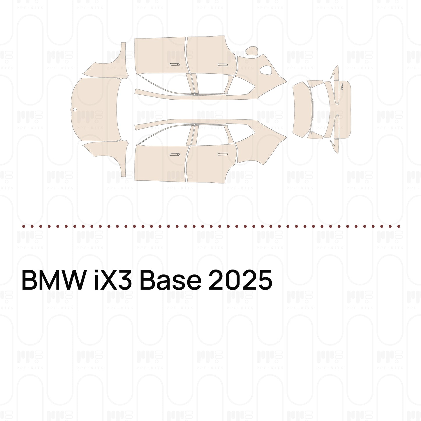 Pre-Cut PPF BMW iX3 Base 2025