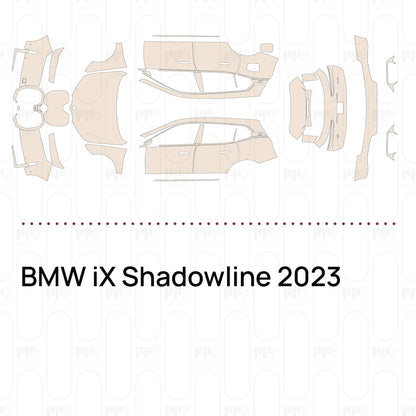 Pre-Cut PPF BMW iX Shadowline 2023
