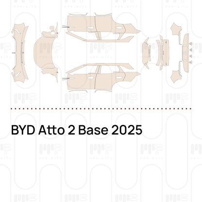 Pre-Cut PPF BYD Atto 2 Base 2025