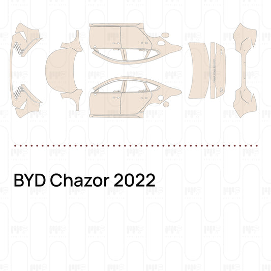 Pre-Cut PPF BYD Chazor 2022