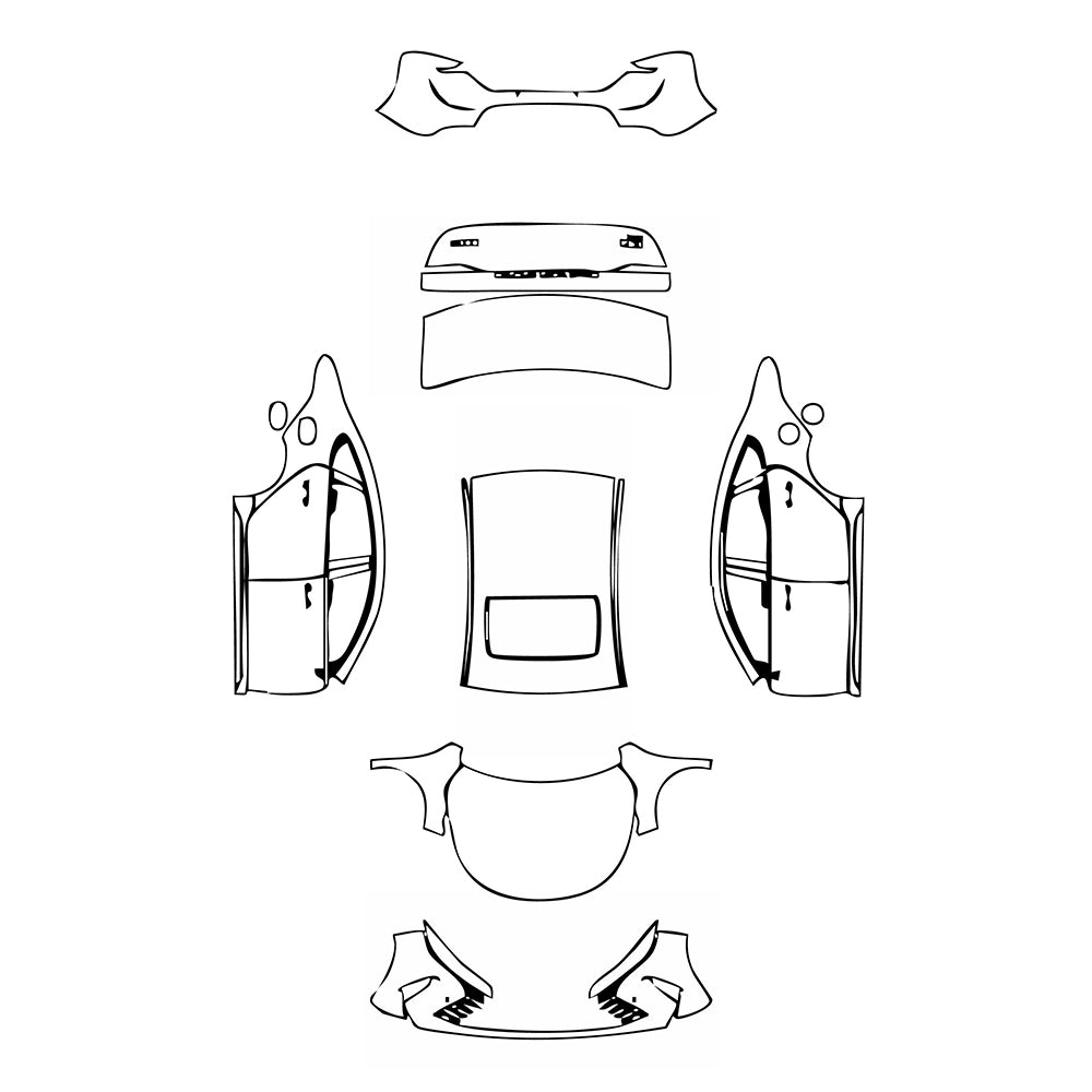 Pre-Cut PPF BYD Chazor 2025 - PPF-Kits