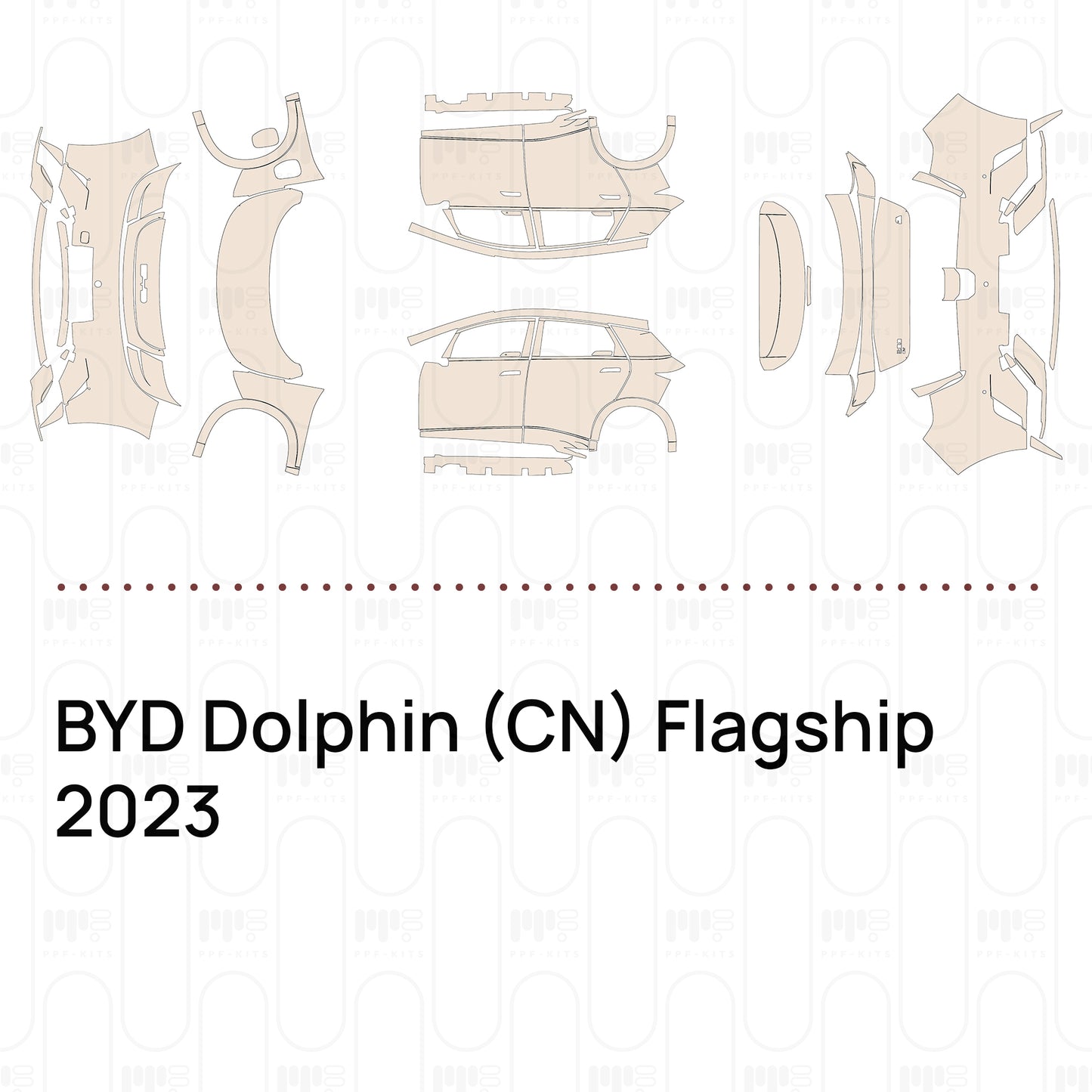 Pre-Cut PPF BYD Dolphin (CN) Flagship 2023