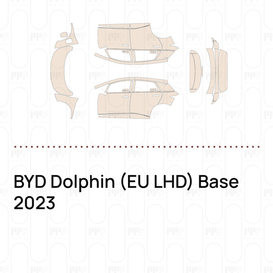 Pre-Cut PPF BYD Dolphin (EU LHD) Base 2023