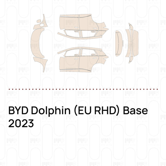 Pre-Cut PPF BYD Dolphin (EU RHD) Base 2023
