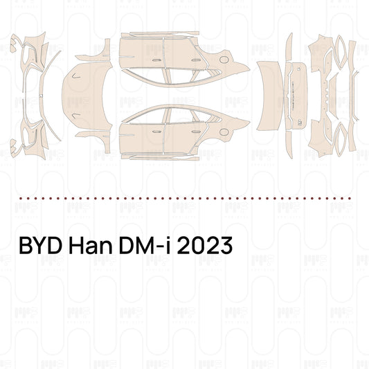 Pre-Cut PPF BYD Han DM-i 2023