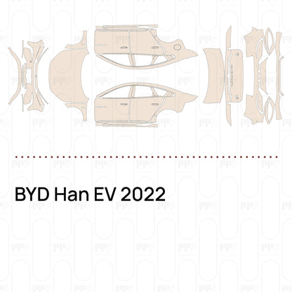 Pre-Cut PPF BYD Han EV 2022