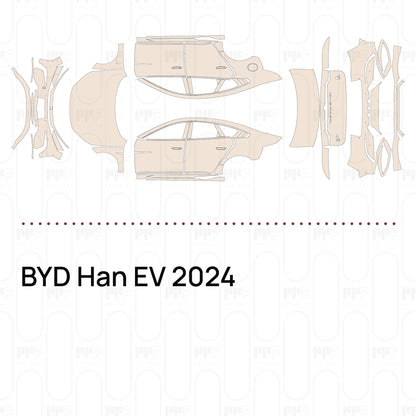 Pre-Cut PPF BYD Han EV 2024