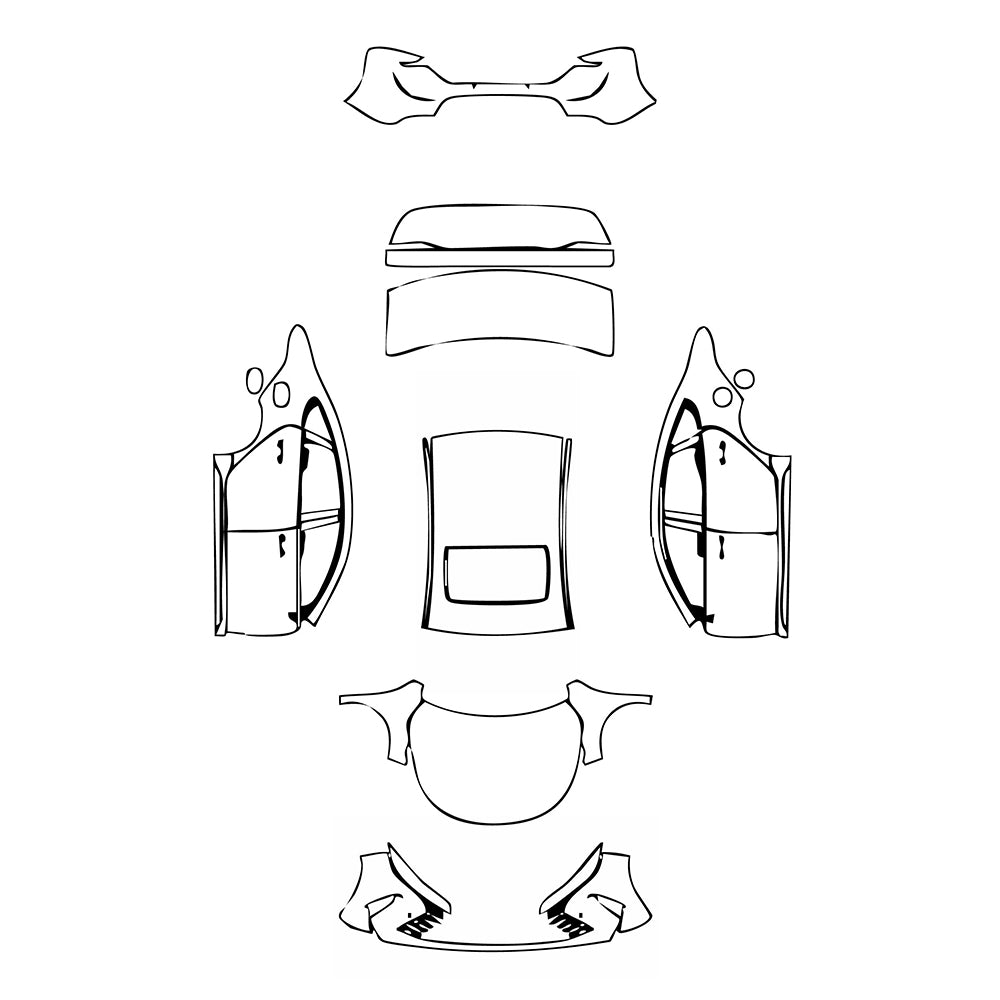 Pre-Cut PPF BYD King (BR) 2024 - PPF-Kits