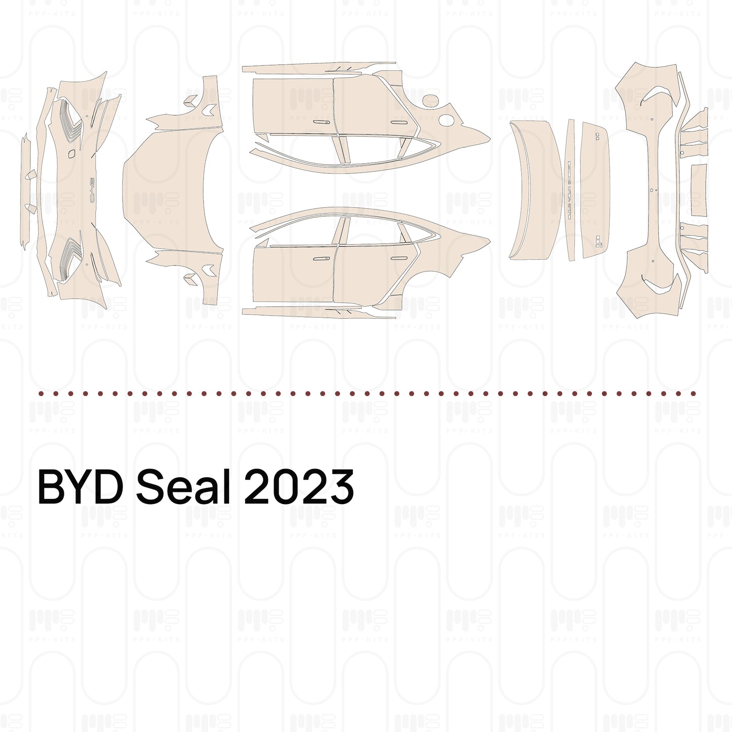Pre-Cut PPF BYD Seal 2023