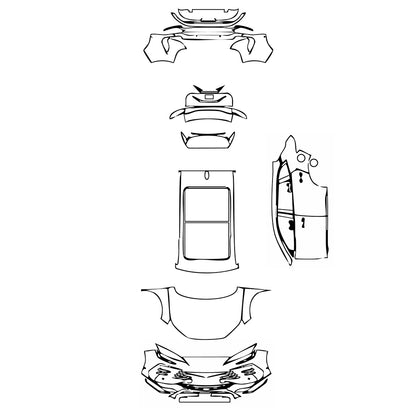 Pre-Cut PPF BYD Sealion 6 DM-i 2025 - PPF-Kits