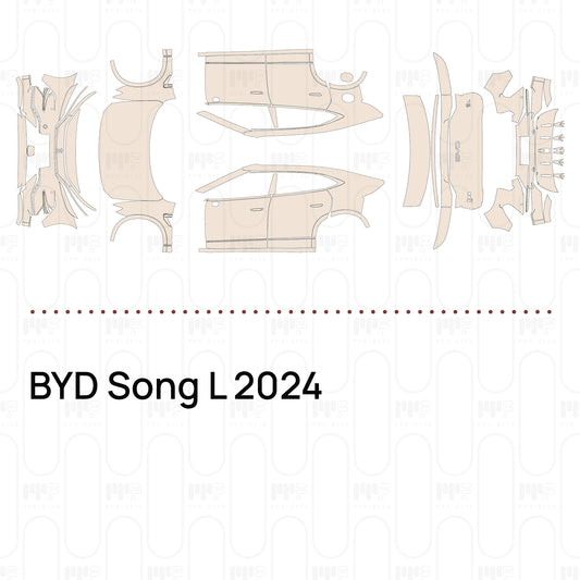 Pre-Cut PPF BYD Song L 2024