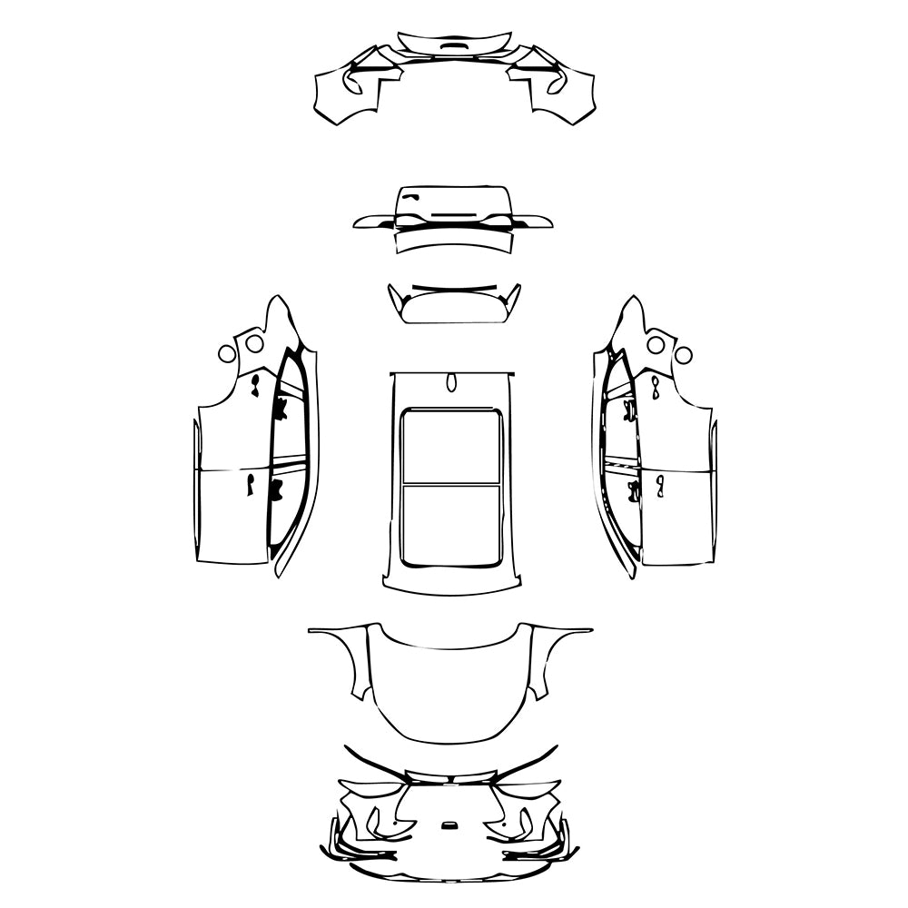Pre-Cut PPF BYD Song Plus DM-i 2021 - PPF-Kits