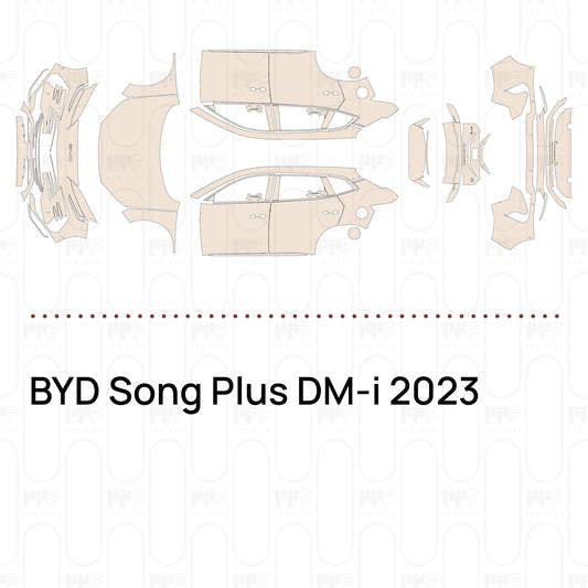 Pre-Cut PPF BYD Song Plus DM-i 2023