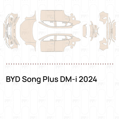 Pre-Cut PPF BYD Song Plus DM-i 2024