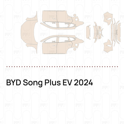 Pre-Cut PPF BYD Song Plus EV 2024