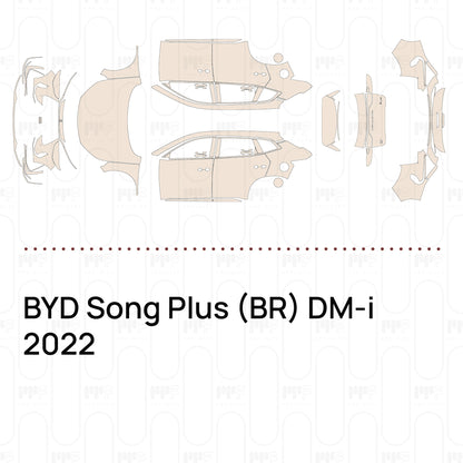 Pre-Cut PPF BYD Song Plus (BR) DM-i 2022