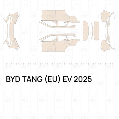 Pre-Cut PPF BYD TANG (EU) EV 2025