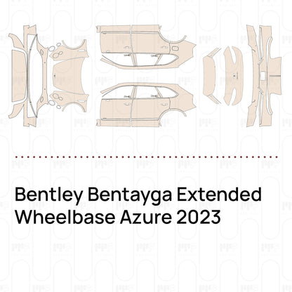 Pre-Cut PPF Bentley Bentayga Extended Wheelbase Azure 2023