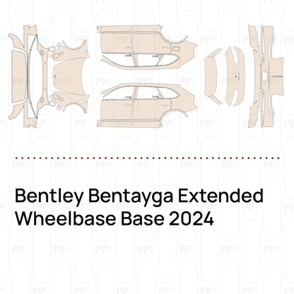 Pre-Cut PPF Bentley Bentayga Extended Wheelbase Base 2024