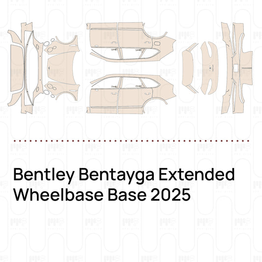 Pre-Cut PPF Bentley Bentayga Extended Wheelbase Base 2025