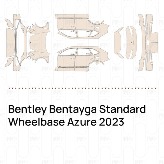 Pre-Cut PPF Bentley Bentayga Standard Wheelbase Azure 2023