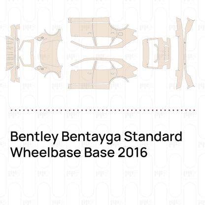 Pre-Cut PPF Bentley Bentayga Standard Wheelbase Base 2016