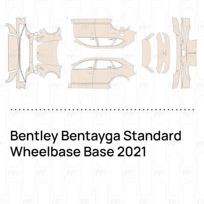 Pre-Cut PPF Bentley Bentayga Standard Wheelbase Base 2021