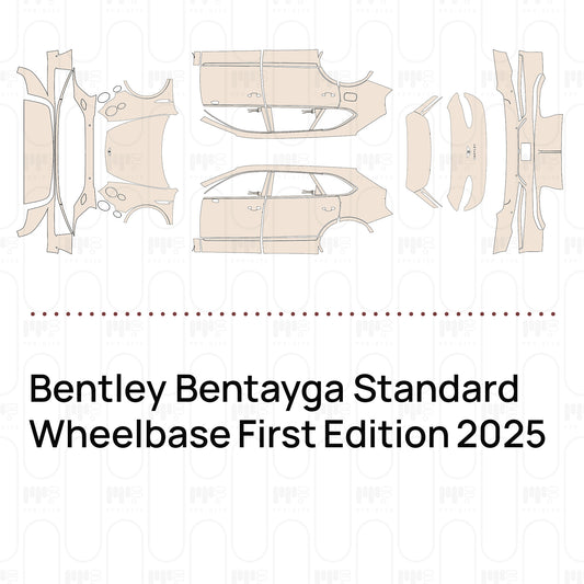 Pre-Cut PPF Bentley Bentayga Standard Wheelbase First Edition 2025