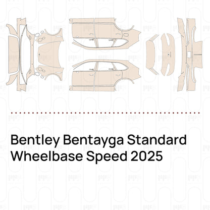 Pre-Cut PPF Bentley Bentayga Standard Wheelbase Speed 2025