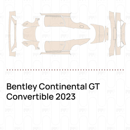 Pre-Cut PPF Bentley Continental GT Convertible 2023
