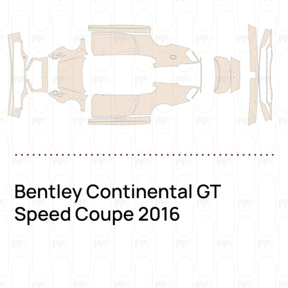 Pre-Cut PPF Bentley Continental GT Speed Coupe 2016