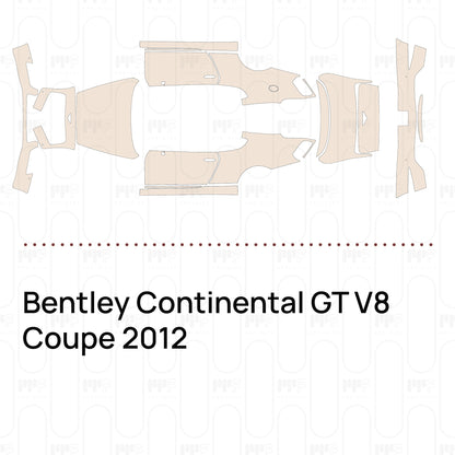 Pre-Cut PPF Bentley Continental GT V8 Coupe 2012