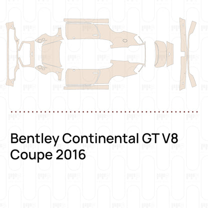 Pre-Cut PPF Bentley Continental GT V8 Coupe 2016