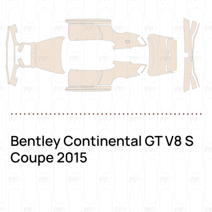 Pre-Cut PPF Bentley Continental GT V8 S Coupe 2015