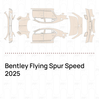 Pre-Cut PPF Bentley Flying Spur Speed 2025