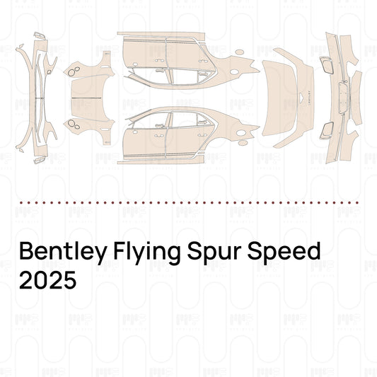 Pre-Cut PPF Bentley Flying Spur Speed 2025