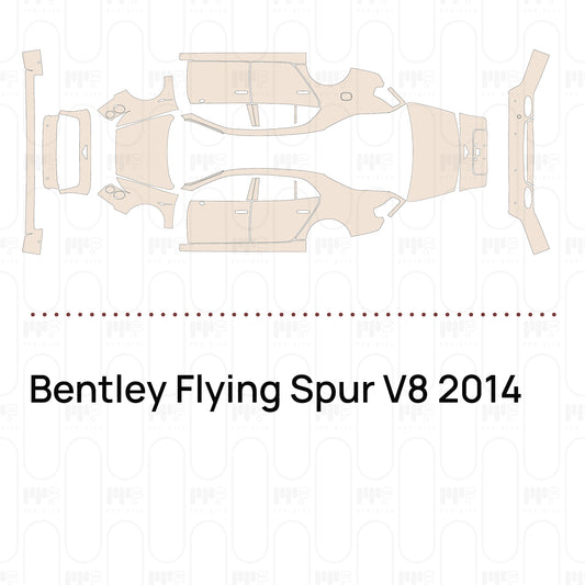 Pre-Cut PPF Bentley Flying Spur V8 2014