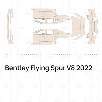 Pre-Cut PPF Bentley Flying Spur V8 2022