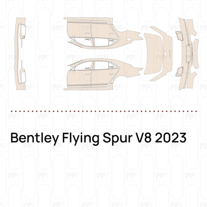 Pre-Cut PPF Bentley Flying Spur V8 2023