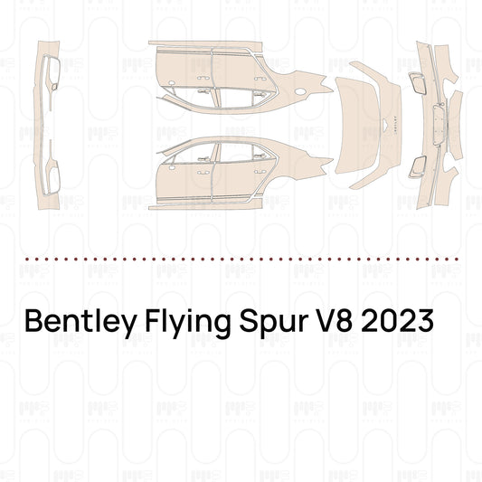 Pre-Cut PPF Bentley Flying Spur V8 2023