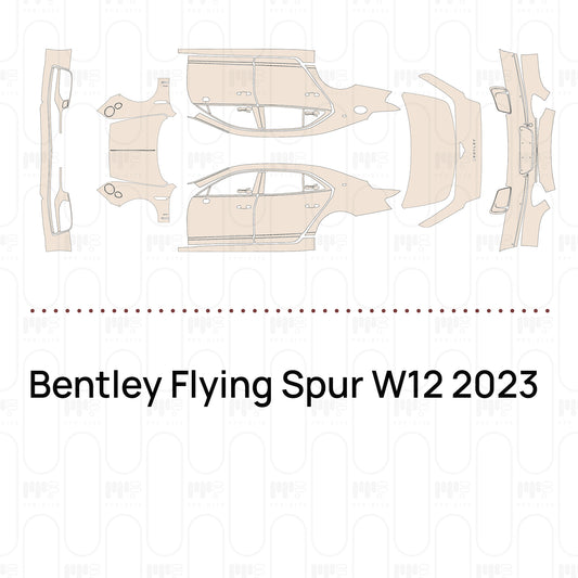 Pre-Cut PPF Bentley Flying Spur W12 2023