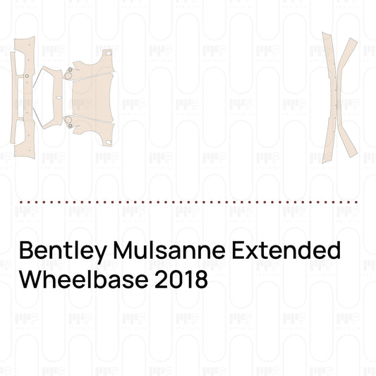 Pre-Cut PPF Bentley Mulsanne Extended Wheelbase 2018