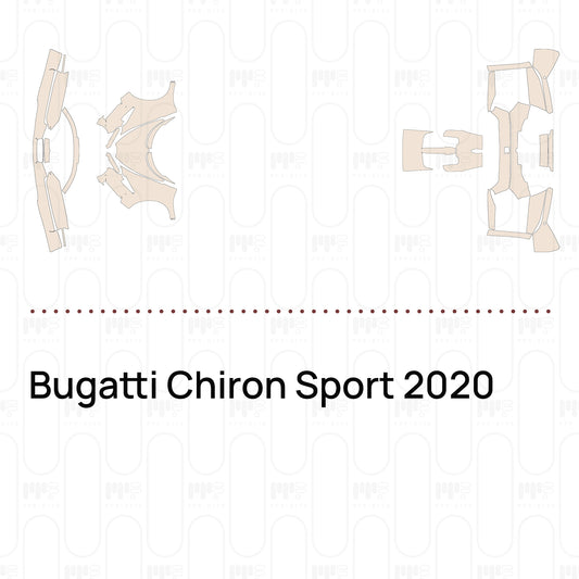 Pre-Cut PPF Bugatti Chiron Sport 2020