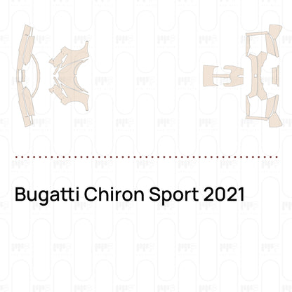 Pre-Cut PPF Bugatti Chiron Sport 2021