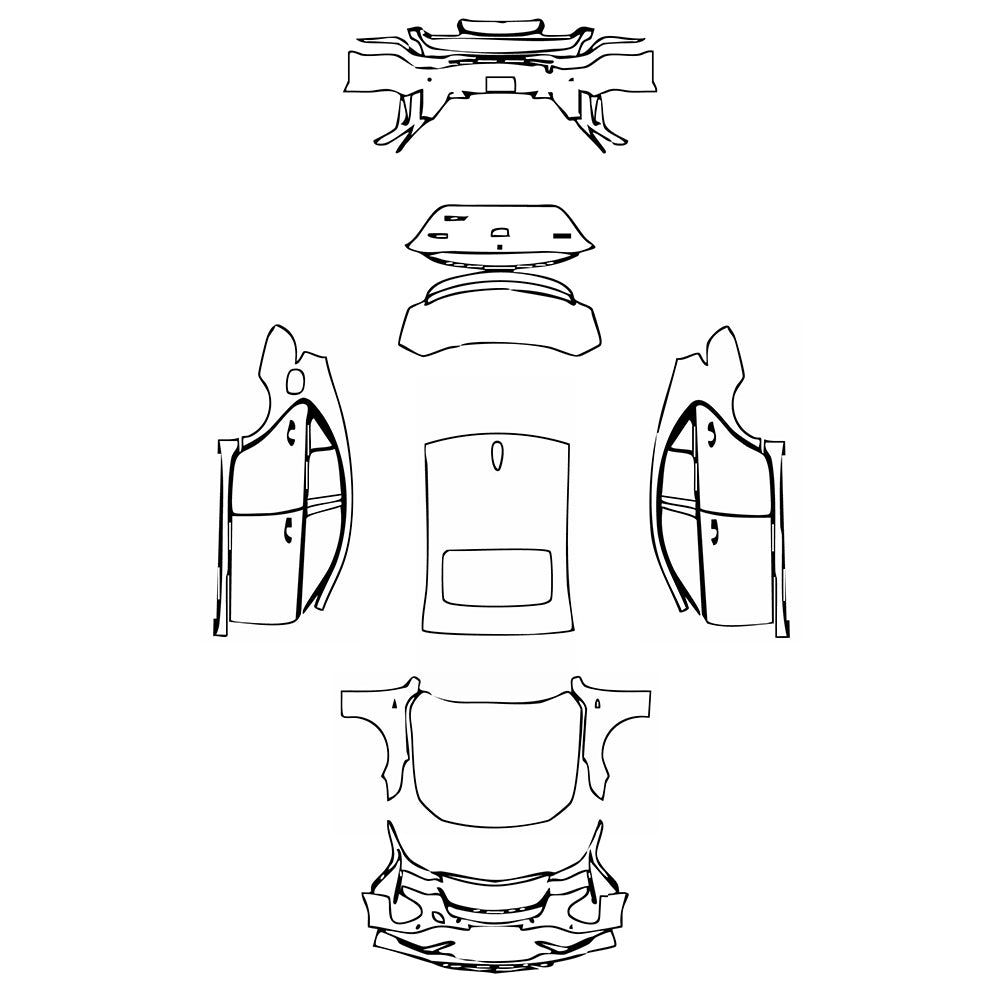 Pre-Cut PPF Cadillac CT4 2023 - PPF-Kits