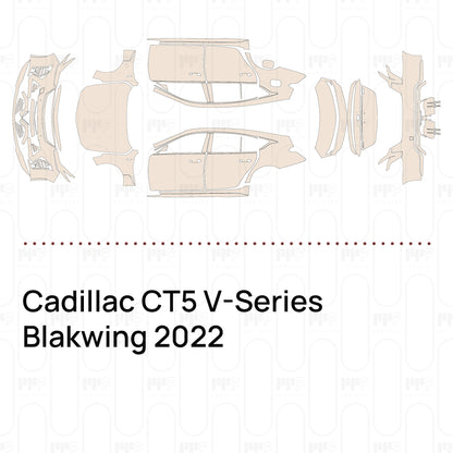 Pre-Cut PPF Cadillac CT5 V-Series Blakwing 2022